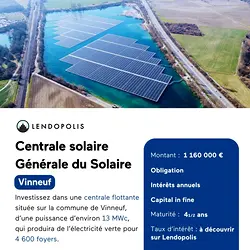 Fund the Vinneuf Floating Solar Plant in Yonne, France 🇫🇷 | Populer Platform