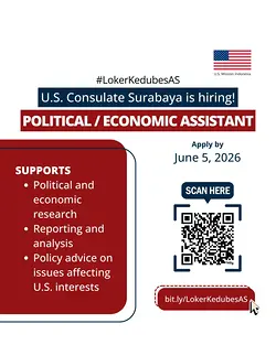 Join U.S. Consulate Surabaya as a Political/Economic Assistant | Populer Platform