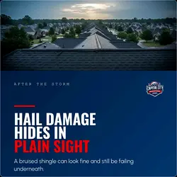 Don't Miss Hidden Roof Damage After Hail: Schedule a Free Inspection | Populer Platform