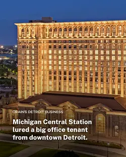 KPMG LLP Relocates to Historic Michigan Central Station: New Office Space Overview | Populer Platform