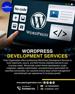 Transform Your Digital Storefront with Pearl Organisation's Expert WordPress Solutions | Populer Platform