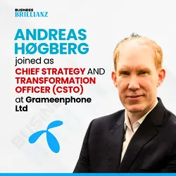 Andreas Høgberg Joins Grameenphone as Chief Strategy and Transformation Officer | Populer Platform