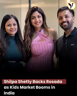 Shilpa Shetty Invests in Rosada Amid Booming Kids Market in India | Populer Platform