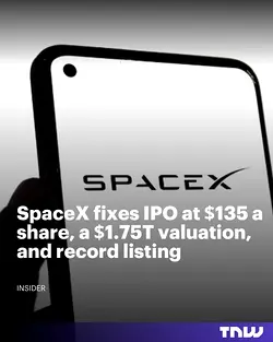 SpaceX Sets Record $75bn IPO with Early Pricing Strategy | Populer Platform