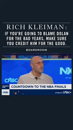 Acknowledging James Dolan's Achievements in Sports Media (🎥: CNBC) | Populer Platform