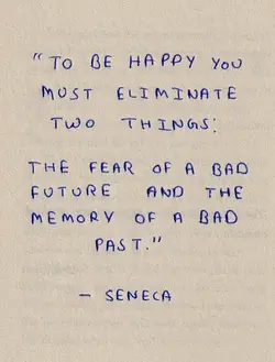 Seneca's Wisdom: Letting Go of Past Fears and Future Worries | Populer Platform